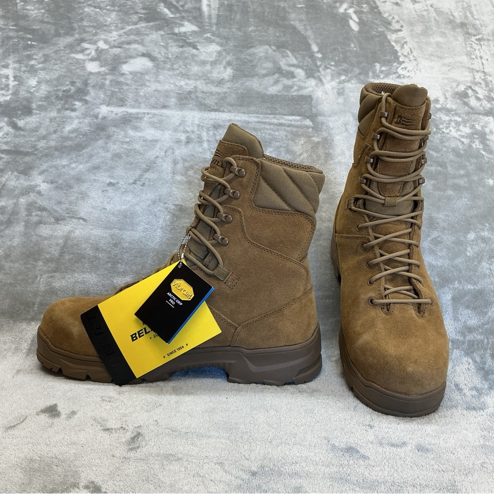 belleville boots Coyote Mens 11.5 Wide squall insulated composite toe BV555INSCT - Picture 3 of 12